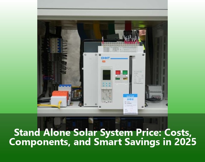 Stand Alone Solar System Price: Costs, Components, and Smart Savings in 2025